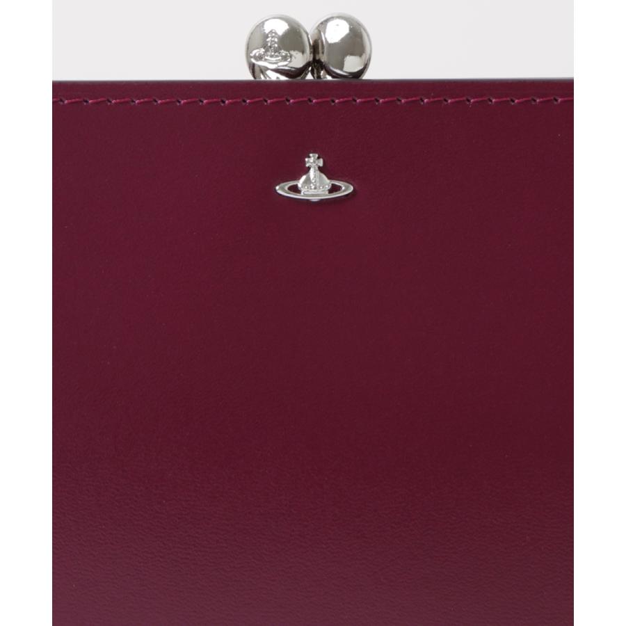 ヴィヴィアンウエストウッド Vivienne Westwood 財布 SIMPLE TINY ORB 口金 長財布 ブラック パープル レザー ギフト プレゼント Westwood SIMPLE TINY ORB レザー