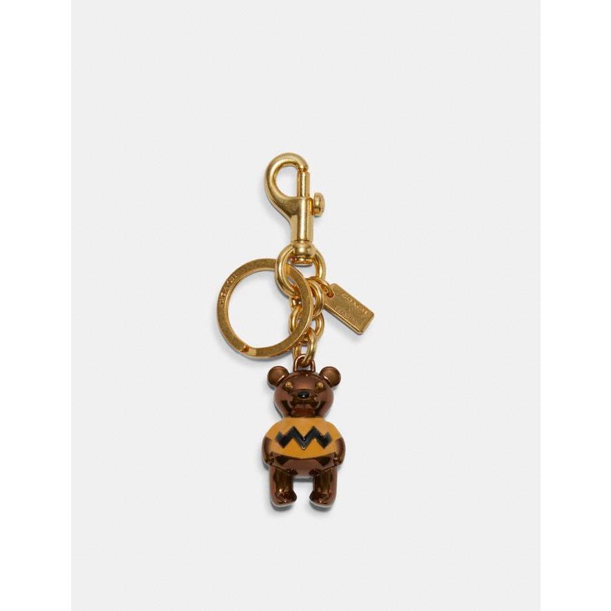 コーチ Coach X Peanuts バッグチャーム チャーム チャーリーブラウン ベア くま スヌーピー コラボ 取り寄せ Stone1 ヤフー店 通販 Yahoo ショッピング