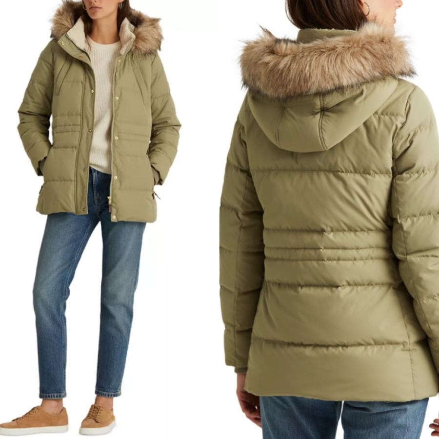 ローレン ラルフローレン Polo ラルフ フード付き ショート ダウンコート グリーン Us限定 Lrl レディース Lauren Ralph Lauren 取り寄せ Stone1 ヤフー店 通販 Yahoo ショッピング