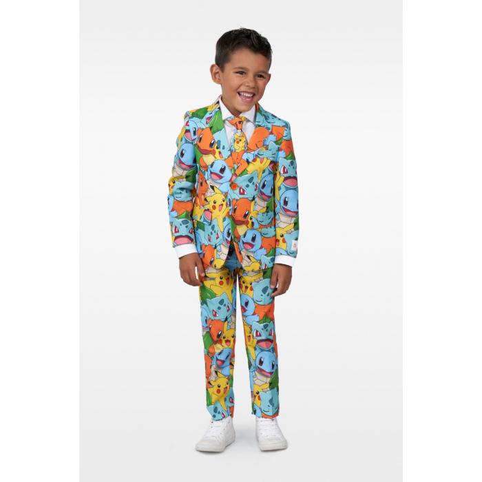 新品同■OPPOSUITS オッポスーツ■3点 ハロウィン パーティー スーツ オッポスーツ OPPOSUITS キッズ スーツ POKEMON ポケモン