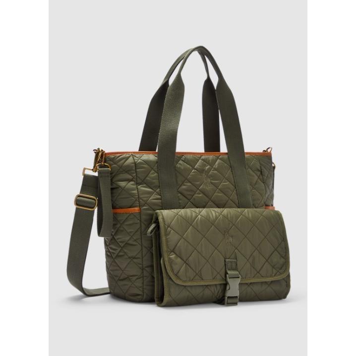 ポロ ラルフローレン ラルフ バッグ マザーズバッグ ママバッグ トート キルティング カーキ ネイビー POLO RALPH LAUREN 取り寄せ 