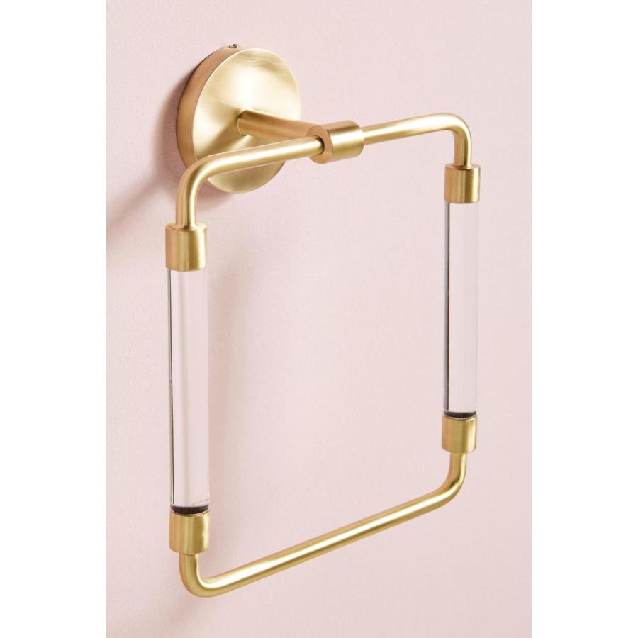 アンソロポロジー タオル ホルダー ハンガー ブロンズ 収納 おしゃれ