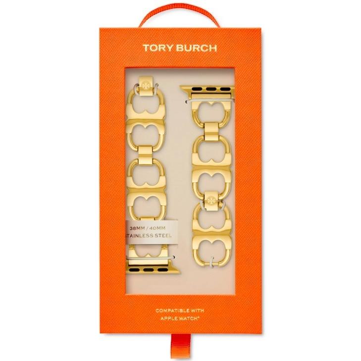 トリーバーチ Tory Burch アップルウォッチバンド ロゴ ゴールド