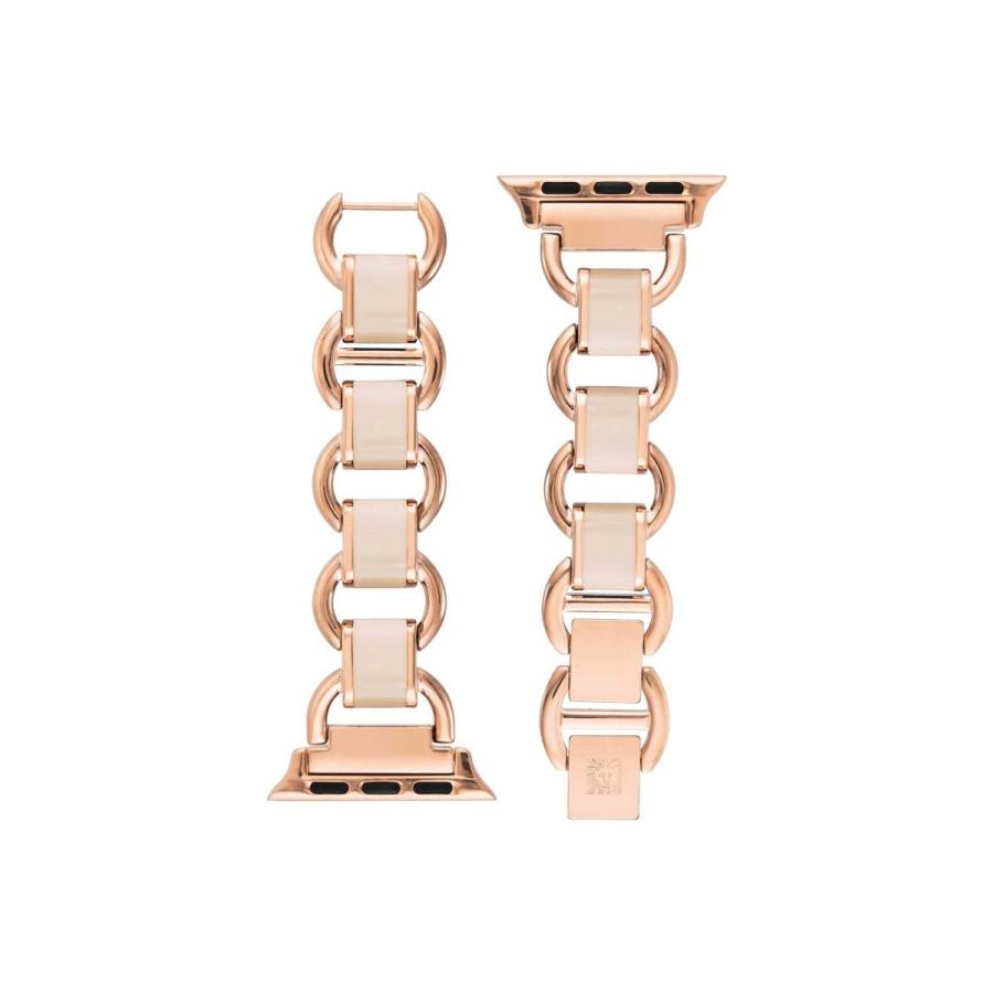 アンクライン Anne Klein アップルウォッチバンド ピンク チェーンブレスレット ベルト ストラップ レディース 取り寄せの画像