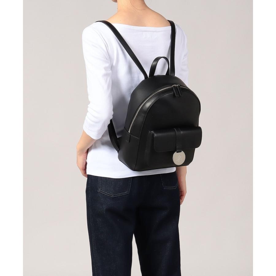 アニエスベー agnes b. バッグ リュック バックパック レザー ロゴ