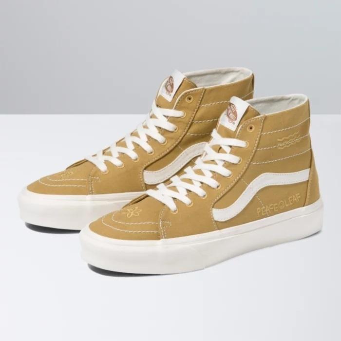 バンズ Vans スケートハイ Eco Vans バンズ 新品 正規品 Theory Sk8 Hi Tapered マスタード Vans バンズ 以外にもusストリート 日本未入荷ブランド クライミング用品など多数の商品を取り揃えております バンズ Sk8 Hi Stone1 レディース シューズ