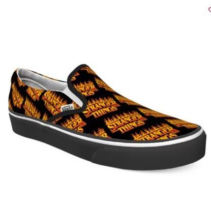 22新春福袋 スリッポン Slip On カスタム Things Stranger X Van バンズ ストレンジャーシングス 取り寄せ メンズ レディース スニーカー シューズ コラボ スニーカー サイズ 28cm