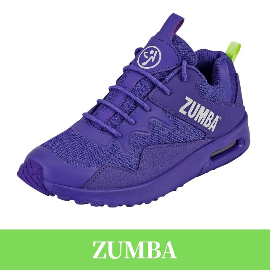 ズンバ ZUMBA シューズ フィットネスシューズ スニーカー Air Classic パープル 紫 取り寄せ 89003310