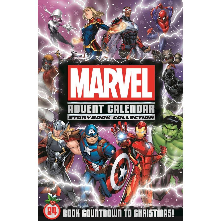 人気商品ランキング アドベントカレンダー マーベル MARVEL 絵本 全24冊 英語学習 多読 クリスマス 取り寄せ