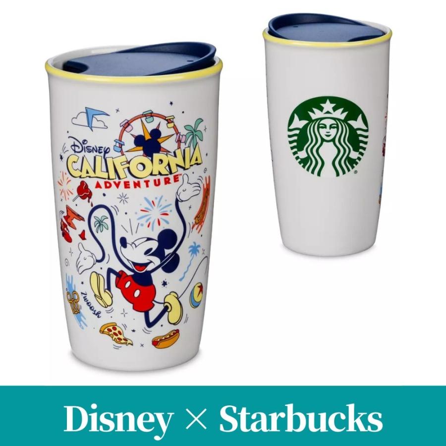 ディズニー Disney Starbuck スターバックス タンブラー スタバ コラボ 磁器製 ミッキー California Adventure ホワイト 取り寄せ Stone1 ヤフー店 通販 Yahoo ショッピング