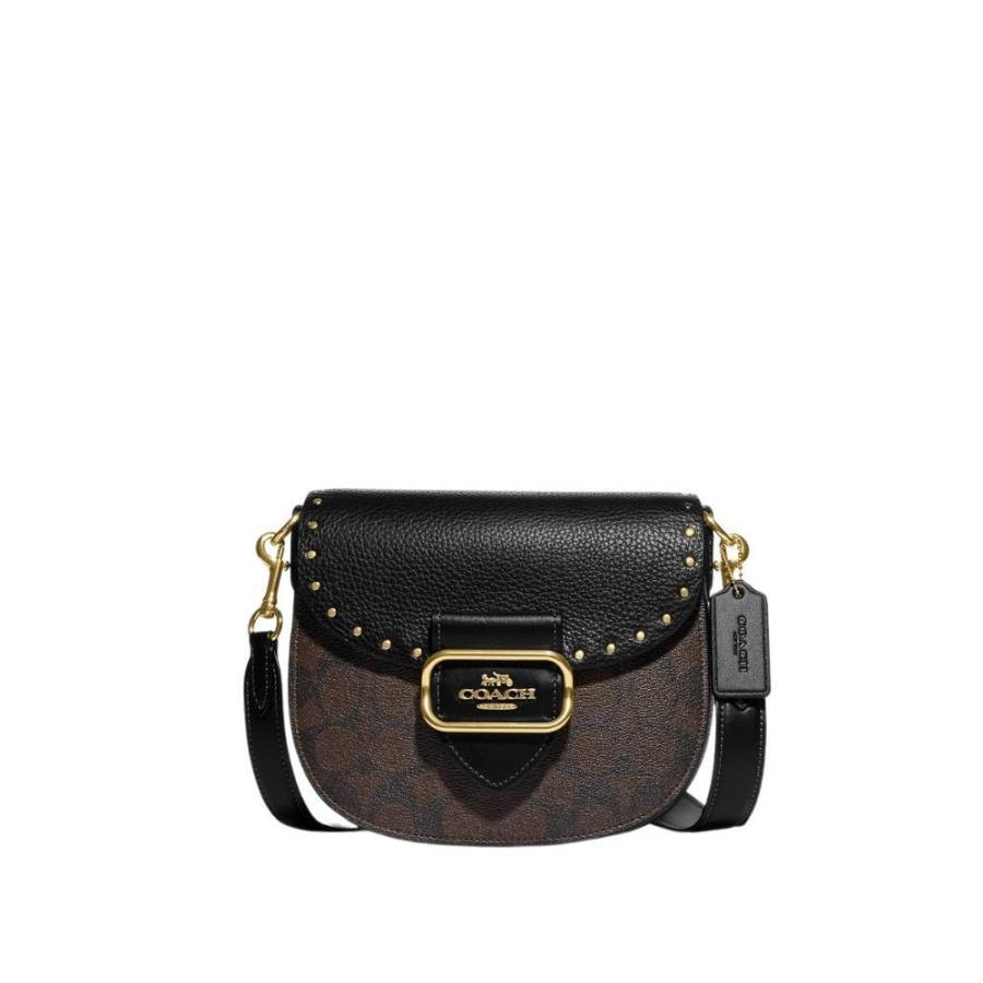 コーチ Coach バッグ ブランド モーガン サドル バッグ リベット