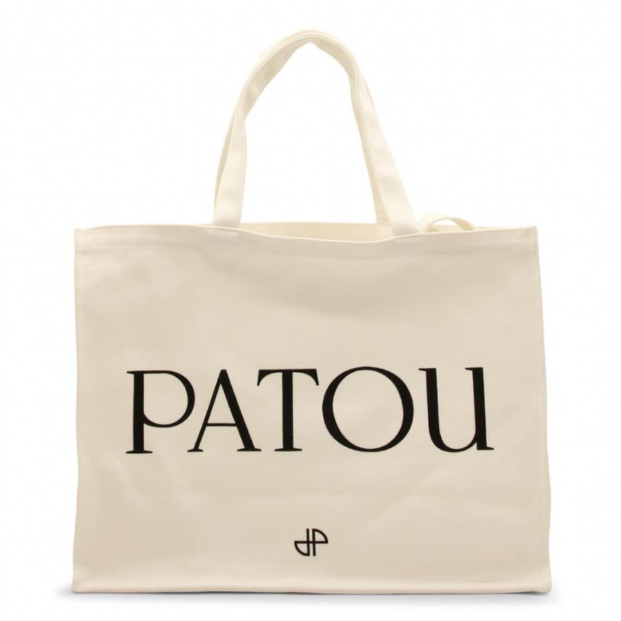 パトゥ PATOU ブランド ロゴ トート バッグ オーガニックコットン 