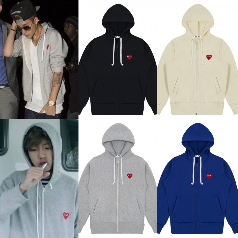 コムデギャルソン Play パーカー プレイ ハート Bts ジャスティン着 Comme Des Garcon 取り寄せ Com 1039 Stone1 ヤフー店 通販 Yahoo ショッピング