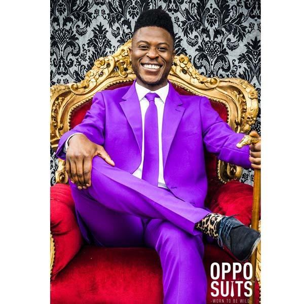 オッポスーツ OPPOSUITS スーツ メンズ PURPLE PRINCE パープル 衣装 取り寄せ