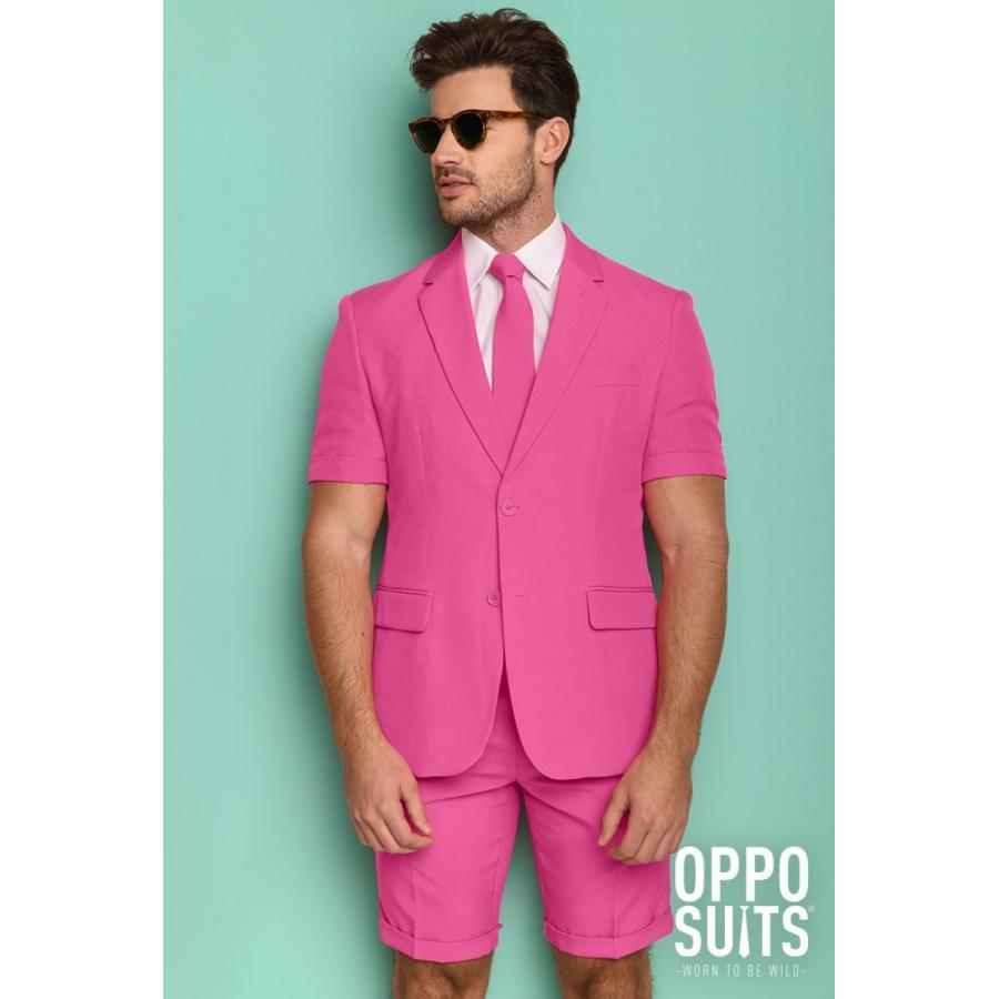 オッポスーツ Opposuits 半袖 スーツ メンズ Mr Pink ピンク 衣装 仮装 コスチューム ハロウィン イベント パーティー 取り寄せ Oppo 1048 Stone1 ヤフー店 通販 Yahoo ショッピング