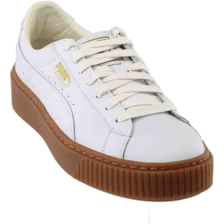 puma women's basket platform core fashion sneaker