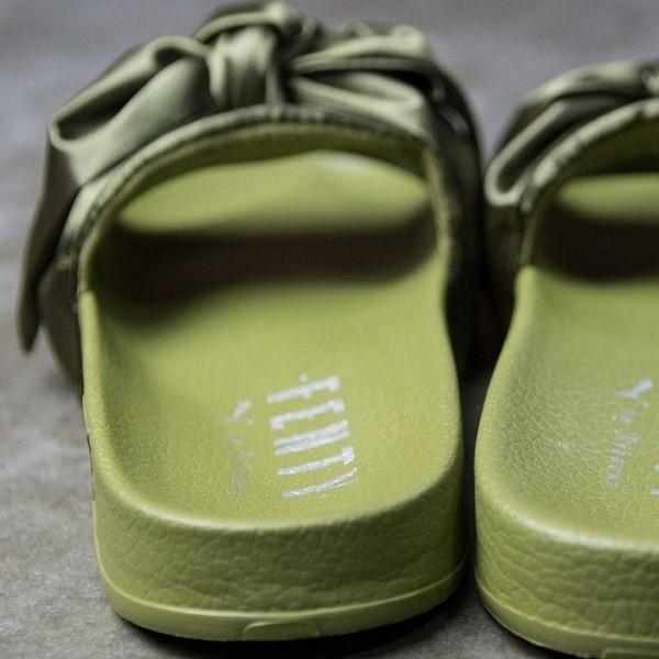 在庫処分セール プーマ フェンティ リアーナレディース サンダル リボンサンダル Puma Fenty Bow Slide Pu 8 Stone1 ヤフー店 通販 Yahoo ショッピング