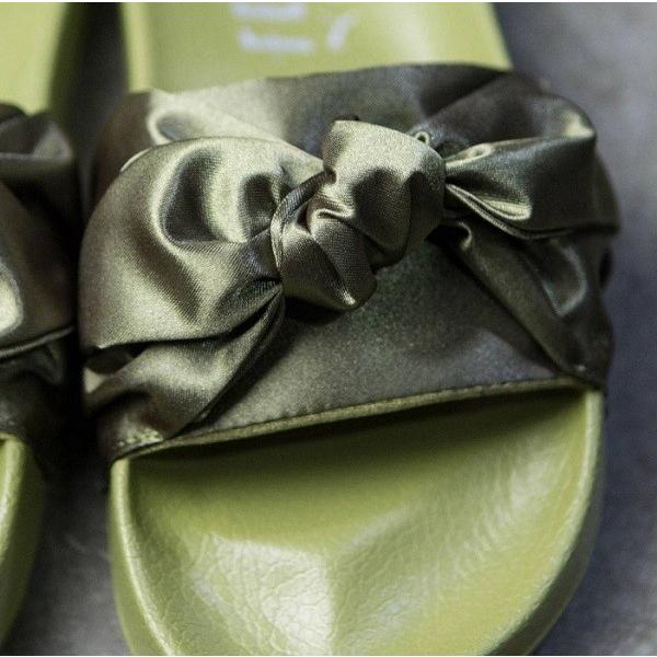 在庫処分セール プーマ フェンティ リアーナレディース サンダル リボンサンダル Puma Fenty Bow Slide Pu 8 Stone1 ヤフー店 通販 Yahoo ショッピング