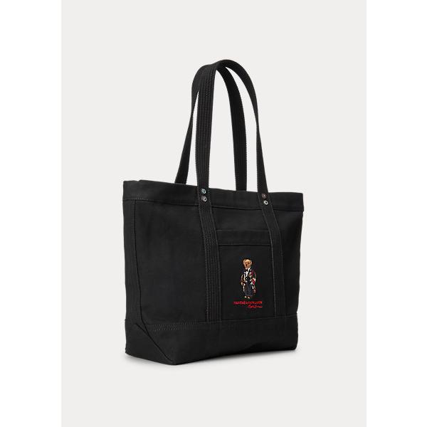 ポロ ラルフローレン ラルフ ベア くま ポロベア バッグ キャンバス トートバッグ ブラック ギフト プレゼント Polo Ralph Lauren Ra Ra Stone1 ヤフー店 通販 Yahoo ショッピング