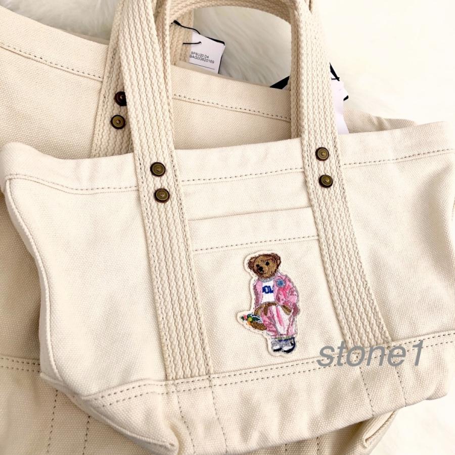 ポロ ラルフローレン ラルフ ポロベア くま キャンバス トートバッグ Sサイズ スモールサイズ Lauren Ralph Lauren 即発 Ra 93 Ra 93 Stone1 ヤフー店 通販 Yahoo ショッピング