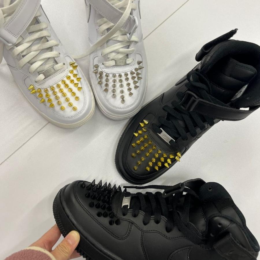 スニーカーカスタムサービス スタッズ スパイク カスタムスニーカー