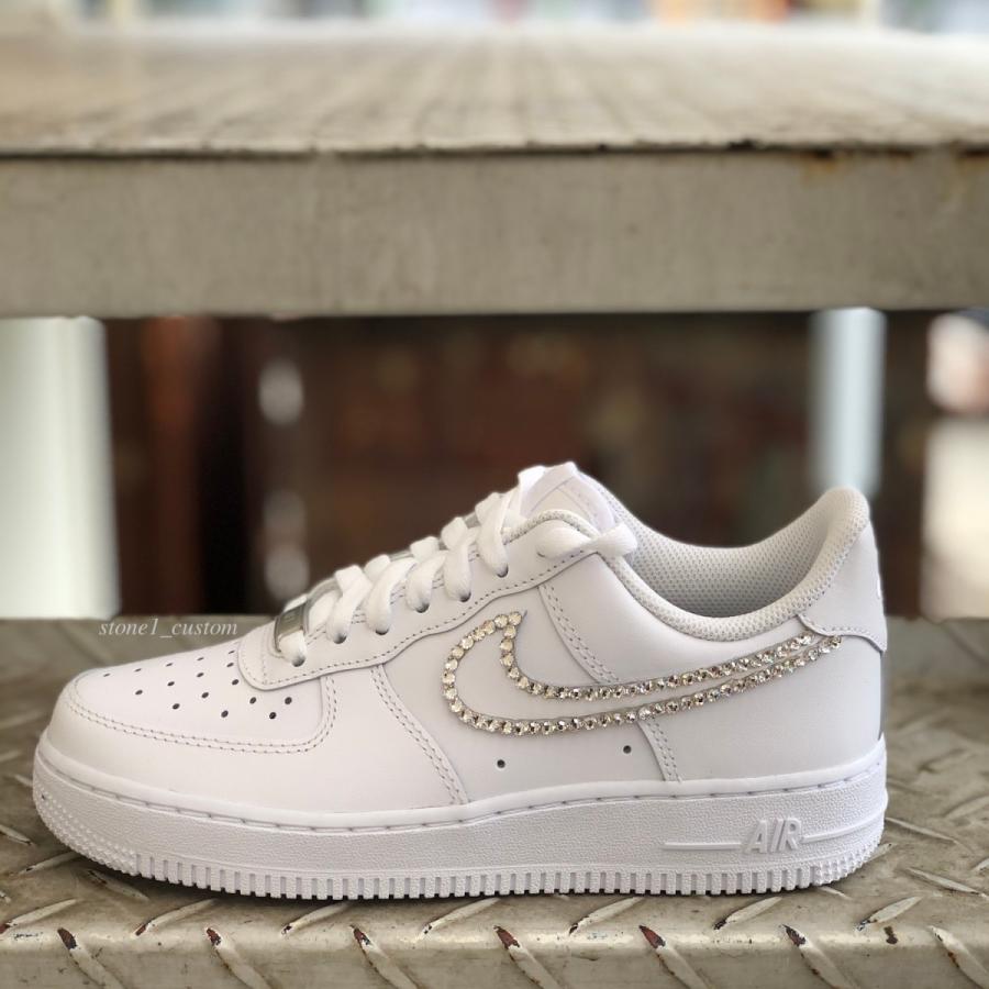 3年保証 即日出荷 NIKE エアフォース1MID トリプルホワイト スワロ 3年保証 即日出荷 NIKE エアフォース1MID トリプルホワイト スワロ