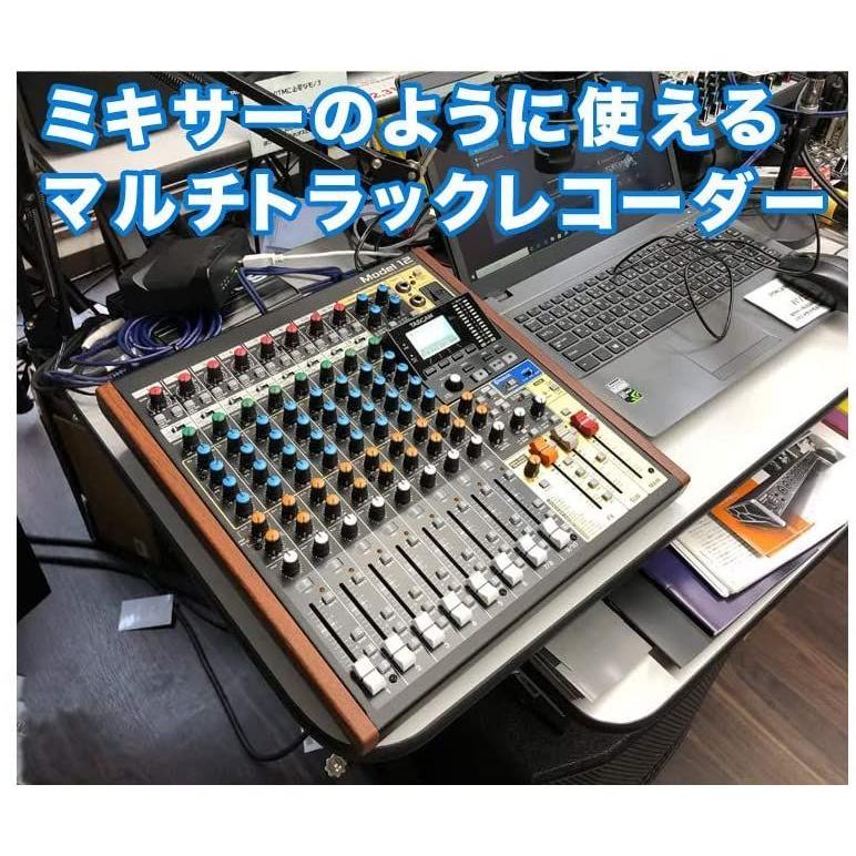 超特価激安 Tascam ライブミキサー Model 12 楽器録音 ライブ配信に ステレオマイクセット 送料無料 Www Gulfenc Com Sa