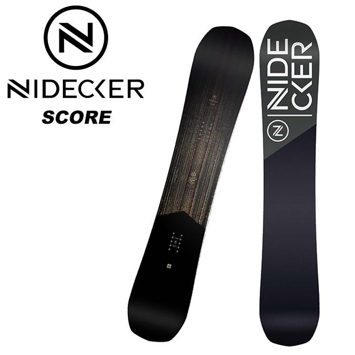 NIDECKER ナイデッカー スノーボード 板 SCORE 22-23 モデル スコア 
