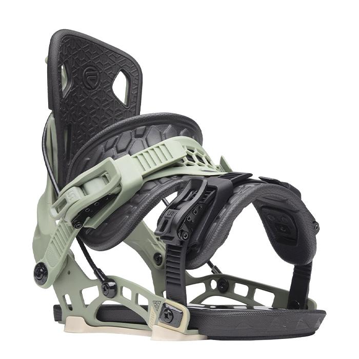 FLOW フロー スノーボード ビンディング NX2 FUSION OLIVE 23-24 モデル