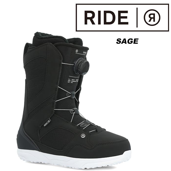 RIDE ライド スノーボード ブーツ SAGE BLACK 23-24 モデル