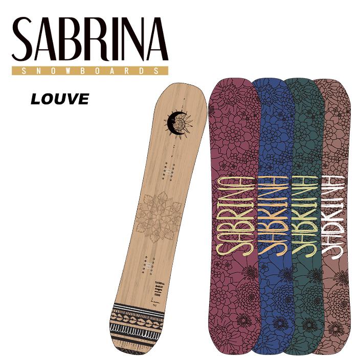SABRINA サブリナ スノーボード 板 LOUVE 23-24 : 124sab1003 : FUSO 