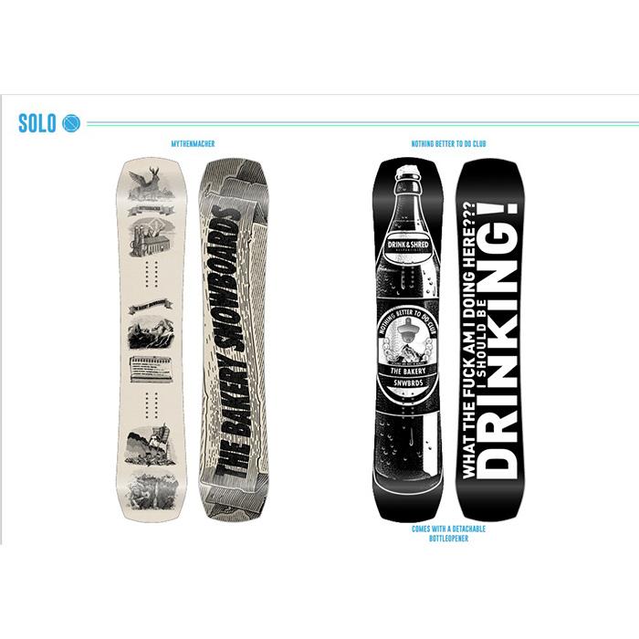 The Bakery ザベーカリー スノーボード 板 SOLO MYTHENMACHER 24-25