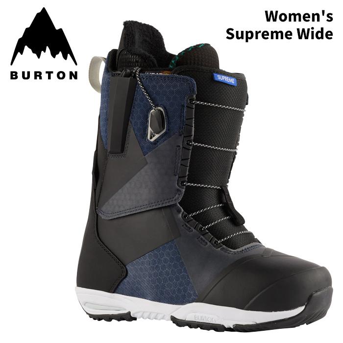 Burton 女性用スノーボードブーツ Supreme Wide 24cm BURTON バートン スノーボード ブーツ Women's Supreme Wide 24-25