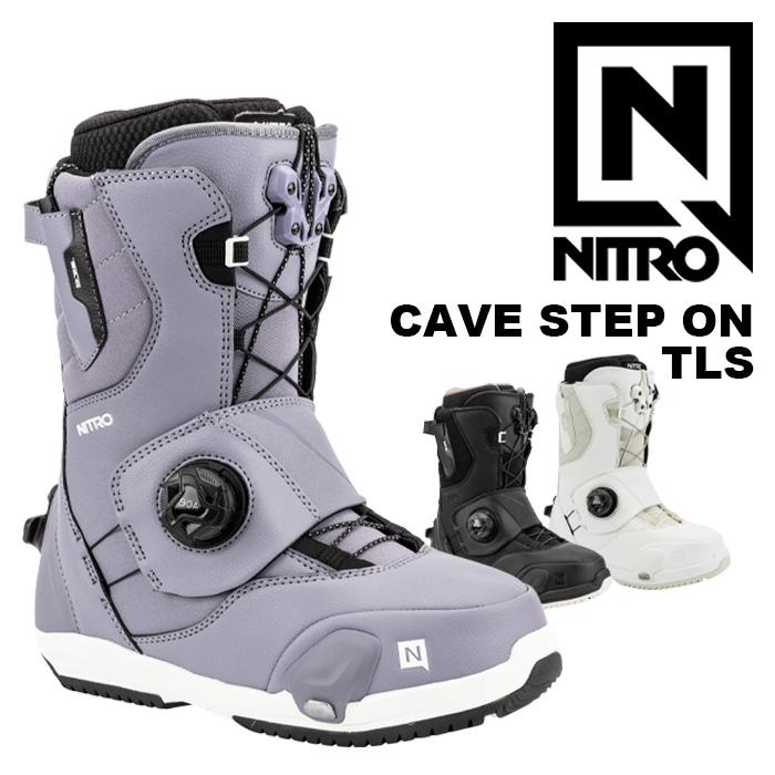 NITRO ナイトロ スノーボード ブーツ CAVE STEP ON TLS 24-25 モデル