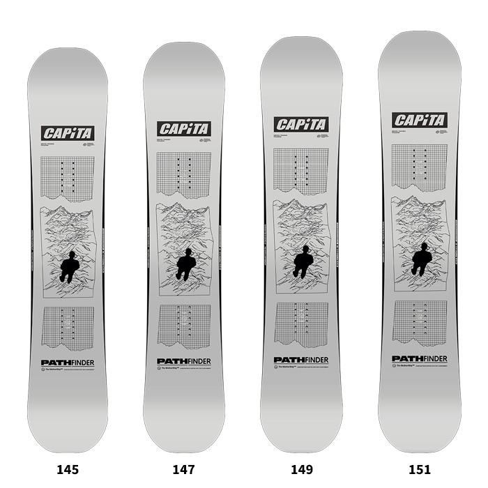 CAPITA キャピタ スノーボード 板 PATHFINDER 25-26 モデル CAPITA キャピタ スノーボード 板 PATHFINDER 25-26 モデル