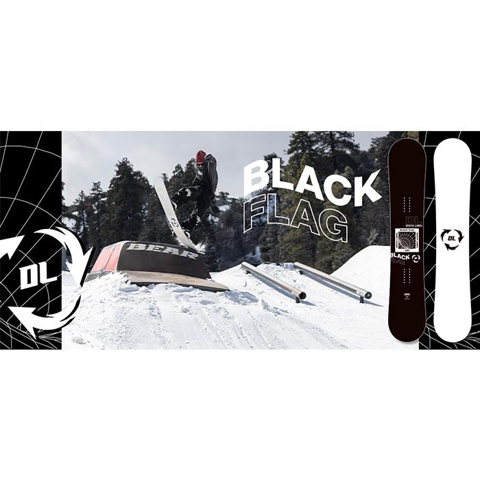 DEATH LABEL デスレーベル スノーボード 板 BLACK FLAG 25-26 モデル
