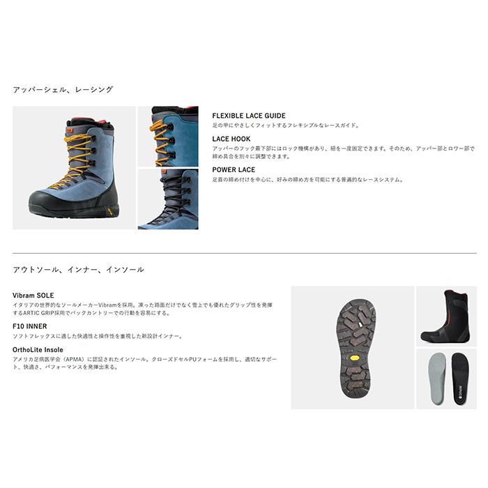 FLUX フラックス スノーボード ブーツ HF-LACE 25-26 モデル : FUSO