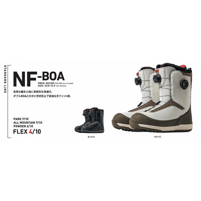 FLUX フラックス スノーボード ブーツ NF-BOA 25-26 モデル : FUSO SKI