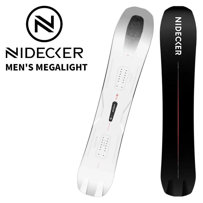 スノーボード 25-26 NIDECKER MEGALIGHT 158cm NIDECKER ナイデッカー スノーボード 板 MEN'S MEGALIGHT 25-26モデル
