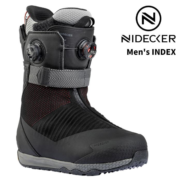 (25cm)Nidecker スノーボードブーツ NIDECKER ナイデッカー スノーボード ブーツ Men's INDEX 25-26 モデル