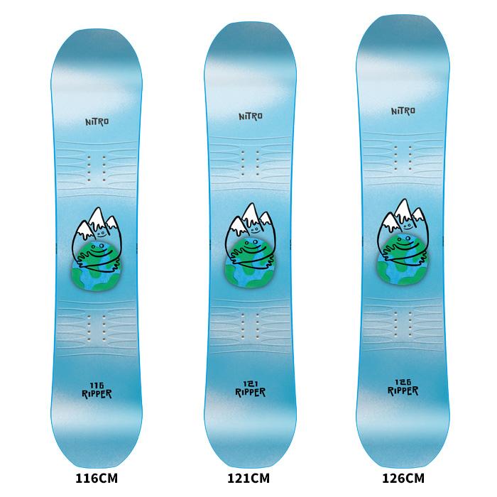NITRO ナイトロ スノーボード 板 RIPPER 25-26 モデル キッズ : FUSO