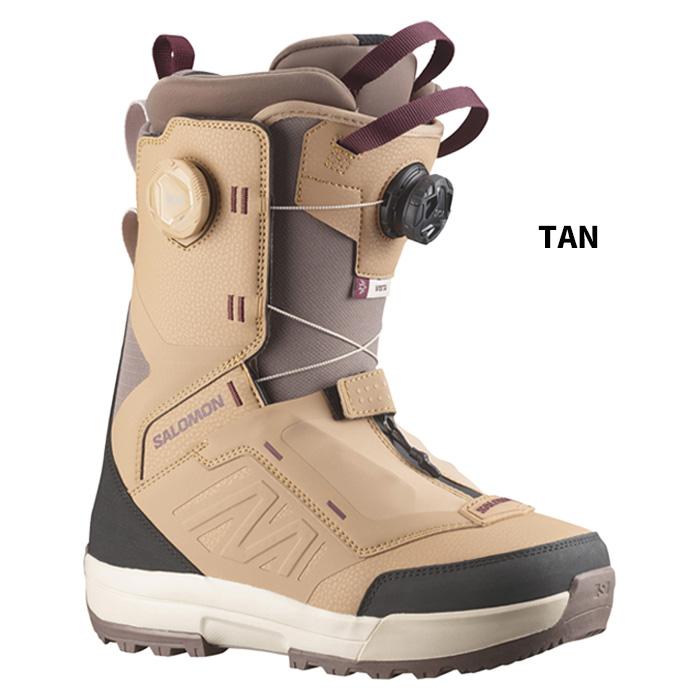 美品24-25 SALOMONサロモンVISTA DUAL　BOAブーツ26cm SALOMON サロモン スノーボード ブーツ VISTA DUAL BOA 25-26 モデル