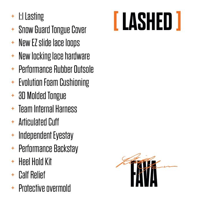 THIRTYTWO サーティーツー スノーボード ブーツ LASHED FAVA 25-26 モデル_4