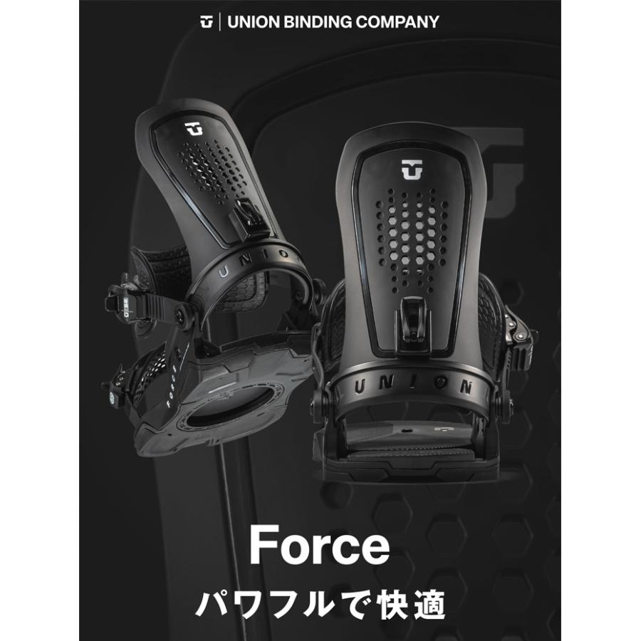 UNION ユニオン スノーボード ビンディング FORCE 25-26 モデル : FUSO