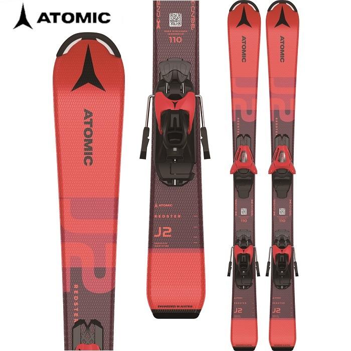 ATOMIC アトミック スキー板 REDSTER J2 100-120 + C 5 GW ビンディングセット 22-23 モデル ジュニア ボーイズ ガールズ｜fusosports｜02