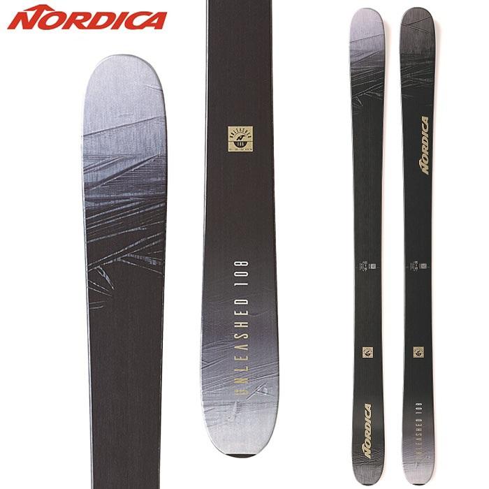 Nordica ノルディカ スキー板 UNLEASHED 108 板単品 22-23 モデル｜fusosports｜02