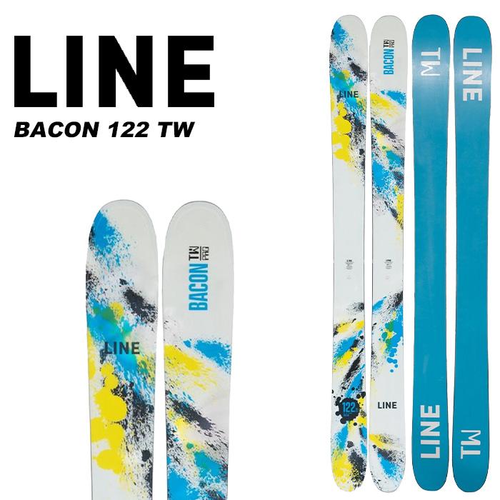 LINE ライン スキー板 BACON 122 TW 板単品 23-24 モデル : FUSO SKI