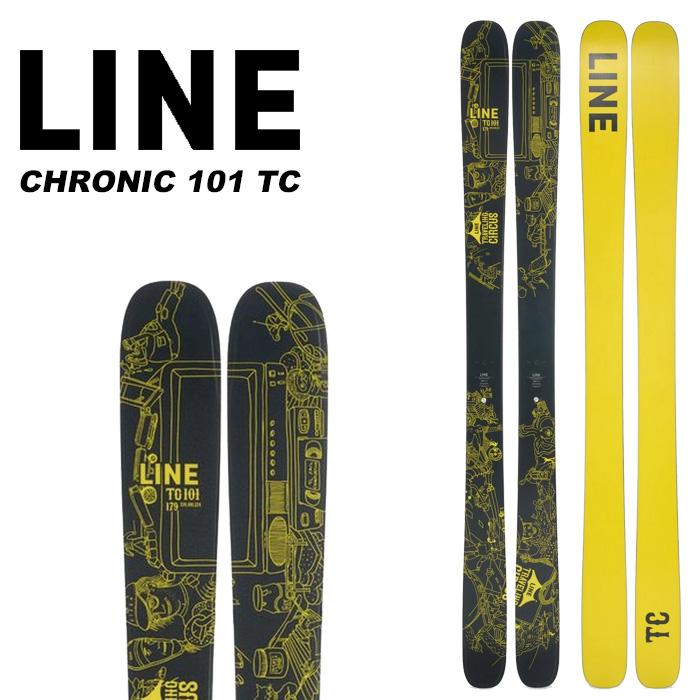 LINE ライン スキー板 CHRONIC 101 TC 板単品 23-24 モデル LINE ライン スキー板 CHRONIC 101 TC 板単品 23-24 モデル
