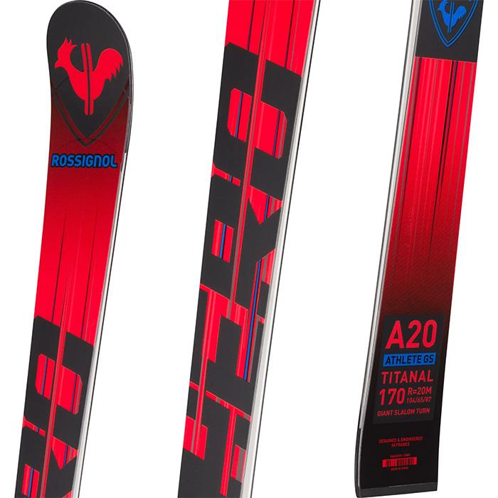 ROSSIGNOL ロシニョール スキー板 HERO ATHLETE GS 170-182 R22 + SPX 15 ROCKERACE HOT RED ビンディングセット 23-24 モデル｜fusosports｜03