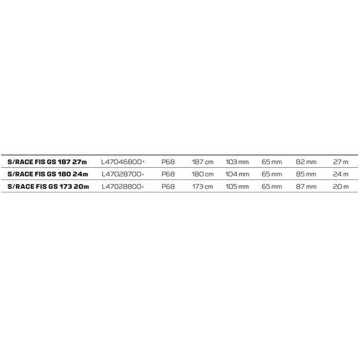 SALOMON サロモン スキー板 S/RACE FIS GS (YOUTH) 板単品 SALOMON サロモン スキー板 S/RACE FIS GS (YOUTH) 板単品